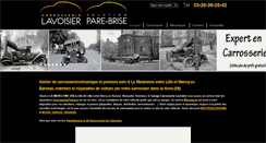 Desktop Screenshot of carrosserielavoisier.com